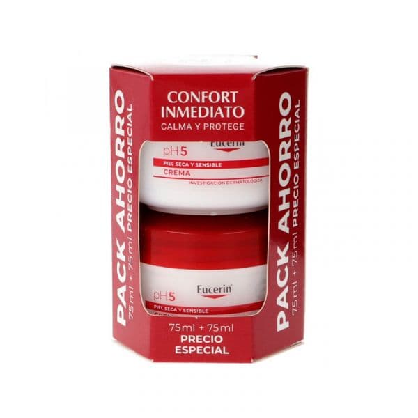 Eucerin pH5 Creme Duplo 2x75ml