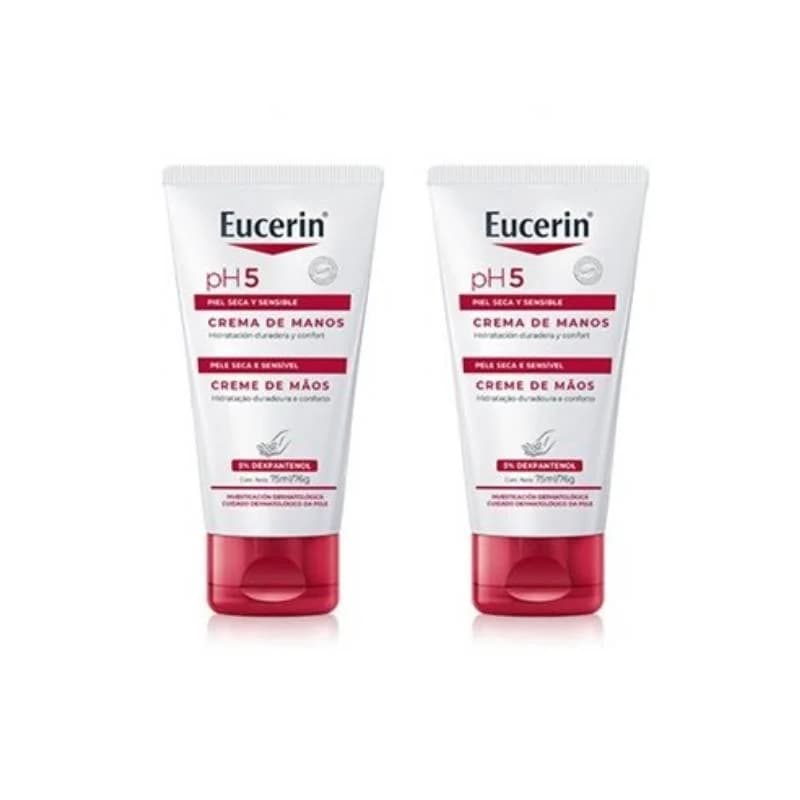 Eucerin pH5 Creme de Mãos 75ml x 2 Unidades