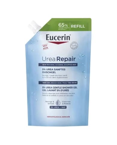 Eucerin UreaRepair 5% Urea Gel Duche Suave Recarga 400ml