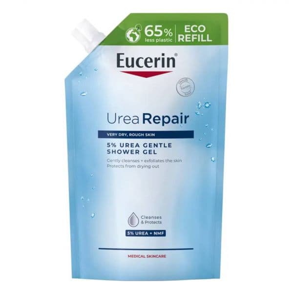 Eucerin UreaRepair 5% Urea Gel Duche Suave Recarga 400ml
