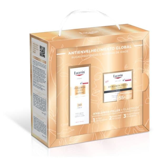 Eucerin Hyaluron-Filler Elasticity Sérum 3D 30ml + Hyaluron-Filler Elasticity Creme de Noite 20ml
