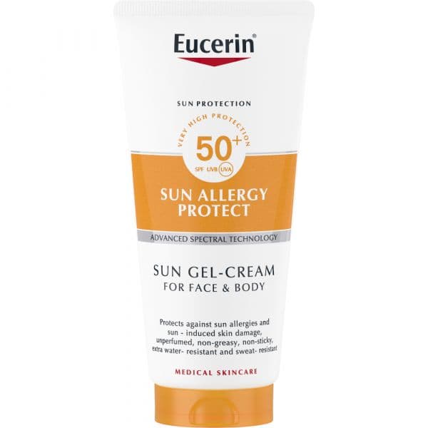 Protetor Solar Eucerin Sun Allergy Protect Gel-Creme FPS50+ 200ml