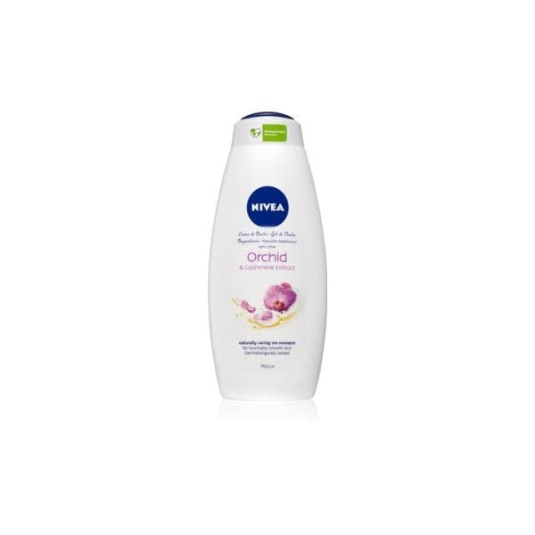 Nivea Orchid & Cashmere Extract Gel de Banho Cremoso Maxi 750ml