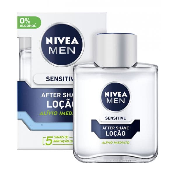 Nivea Men Sensitive After-shave Loção 100ml