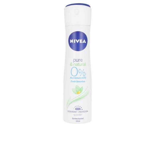Nivea 0% Aluminium Pure Natural Deo Vaporizador 150ml