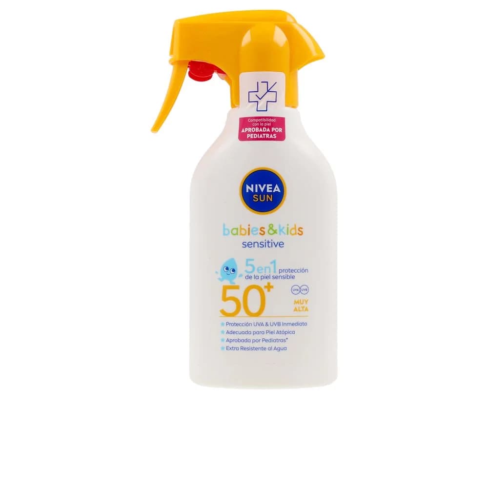 Protetor Solar Nivea Sun Spray Babies&Kids Sensitive SPF50+ 270ml