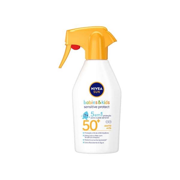Protetor Solar Nivea Sun Spray Babies&Kids Sensitive SPF50+ 270ml