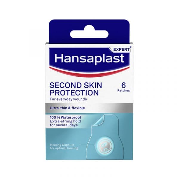 Hansaplast Second Skin Protection 7,3x3,6cm 6 Unidades