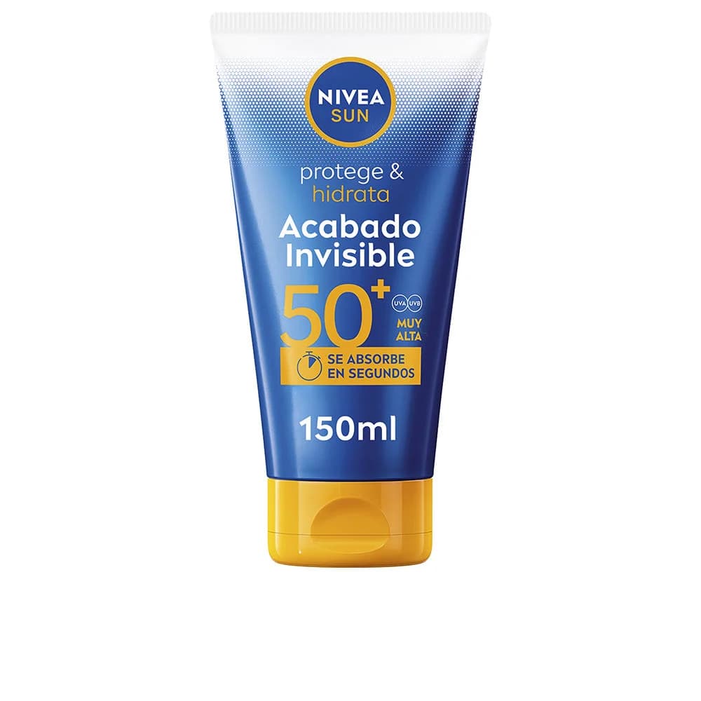 Protetor Solar Nivea Sun Protect & Hydrate Invisible Finish Loção Solar SPF50+ 150ml