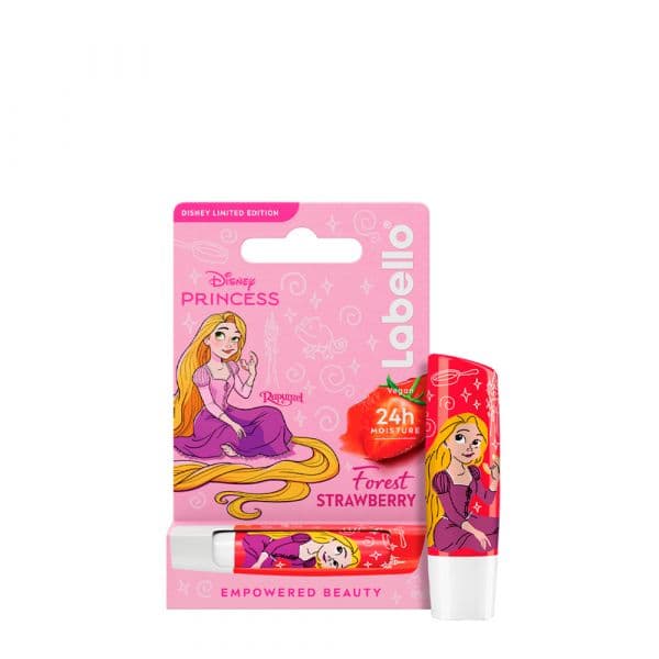 Labello Rapunzel Bálsamo Hidratante para Lábiosst Strawberry 4.8g