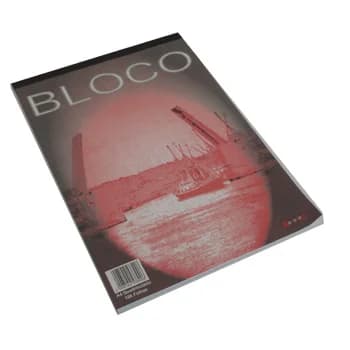 Bloco Notas A4 Quadriculado Pack 5un
