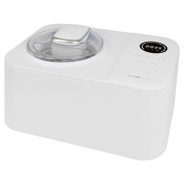 Clatronic ICM 3784 weiß Kompressor-Eismaschine 1,2L
