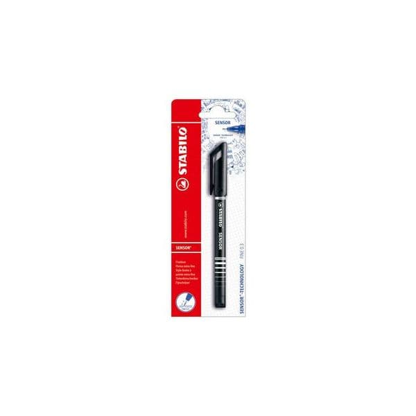 Stabilo Marcador Sensor F 0.3mm Preto - B-10198-10