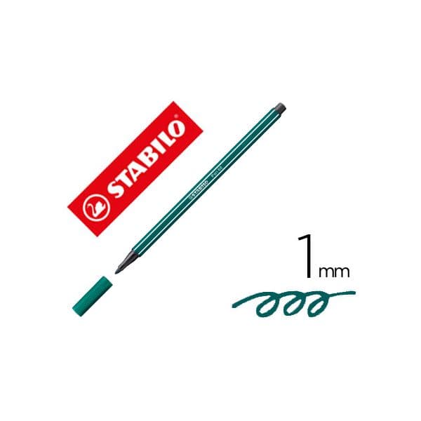 Stabilo Marcador Aguarelavel Pen 68 Azul Verdoso 1 mm - OFF150777CE
