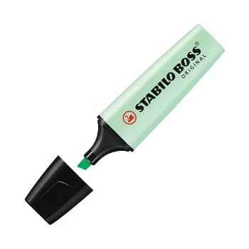 Stabilo Marcador Boss 70 Pastel Menta 10 Un.