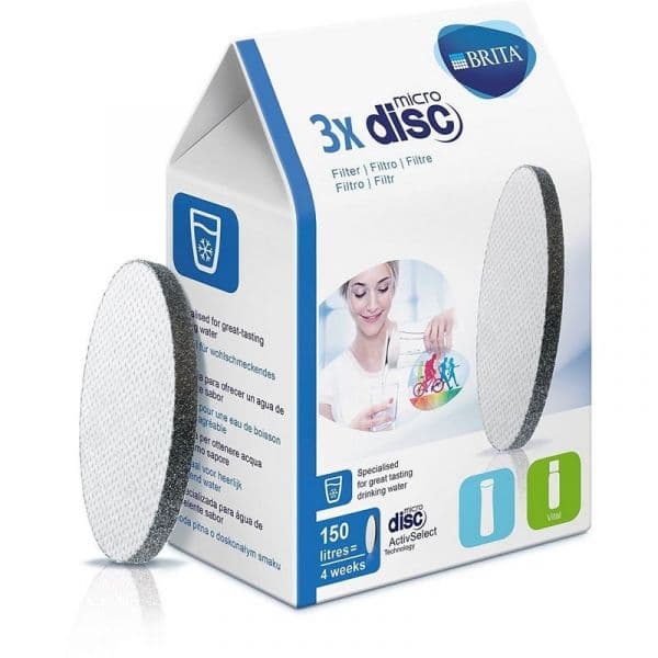 Brita Pack 3x Filtros p/ Jarros de Água - AGDBRIBUF0005