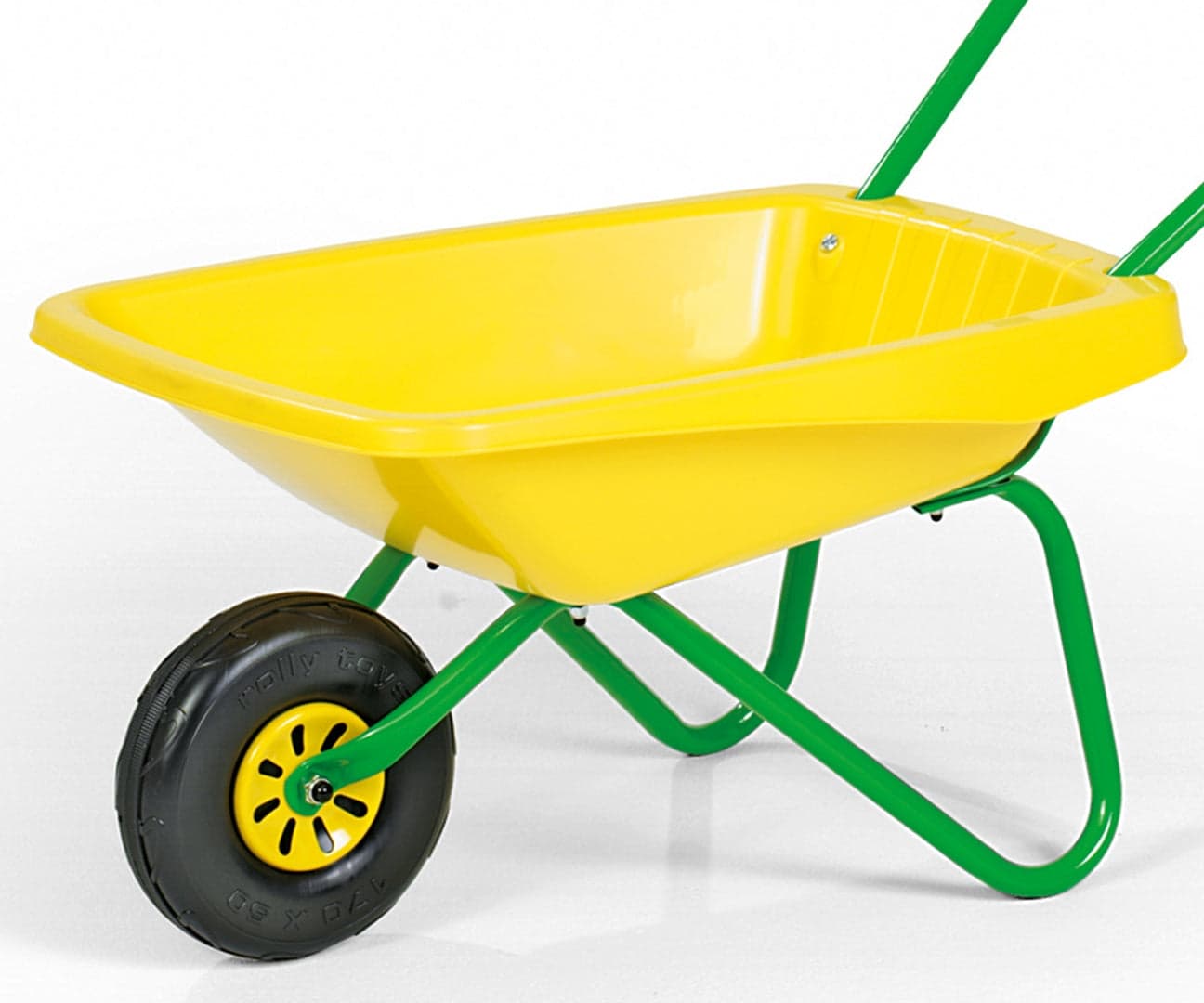 Carrinho De Mão De Plástico Amarelo Rolly Toys