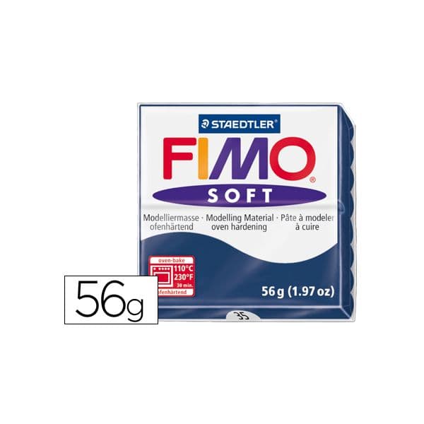Staedtler Pasta de Modelar Fimo Soft 35 Azul Windsor 56g - 8020-35