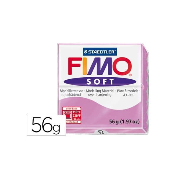 Staedtler Fimo Pasta p/ Modelar Soft 62 Lavanda 56g