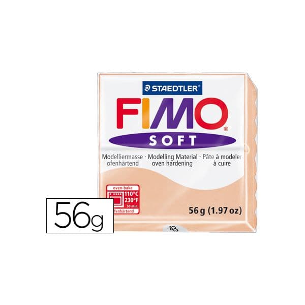 Staedtler Fimo Pasta p/ Modelar Soft 43 Carne 56g