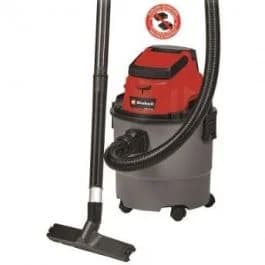 Aspirador Einhell Wet&Dry TC-VC18/15 Li-Solo Grey/Red - (Sem bateria e Carregador)