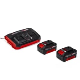 Pack carregador e baterias 2x 4,0Ah &amp; Twincharger Einhell