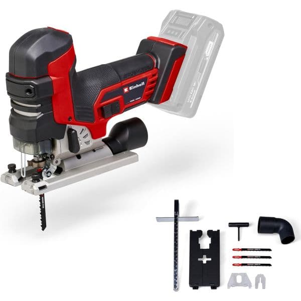 Einhell Serra Tico Tico Tp-jst 18/135 Li Bl Solo + Bateria 18V 4.0Ah + Carregador