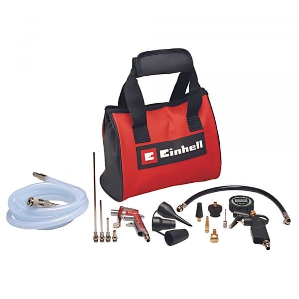 Einhell Kit Acessórios para Ar Comprimido 15PCS