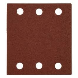 Conjunto de 12 folhas de Lixa 102x114mm Einhell