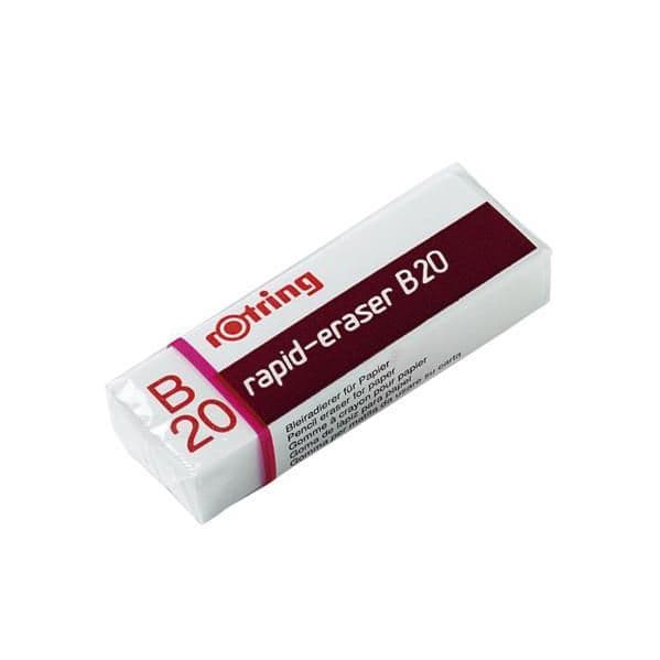 Rotring Borracha B20 Branco 1 Un.