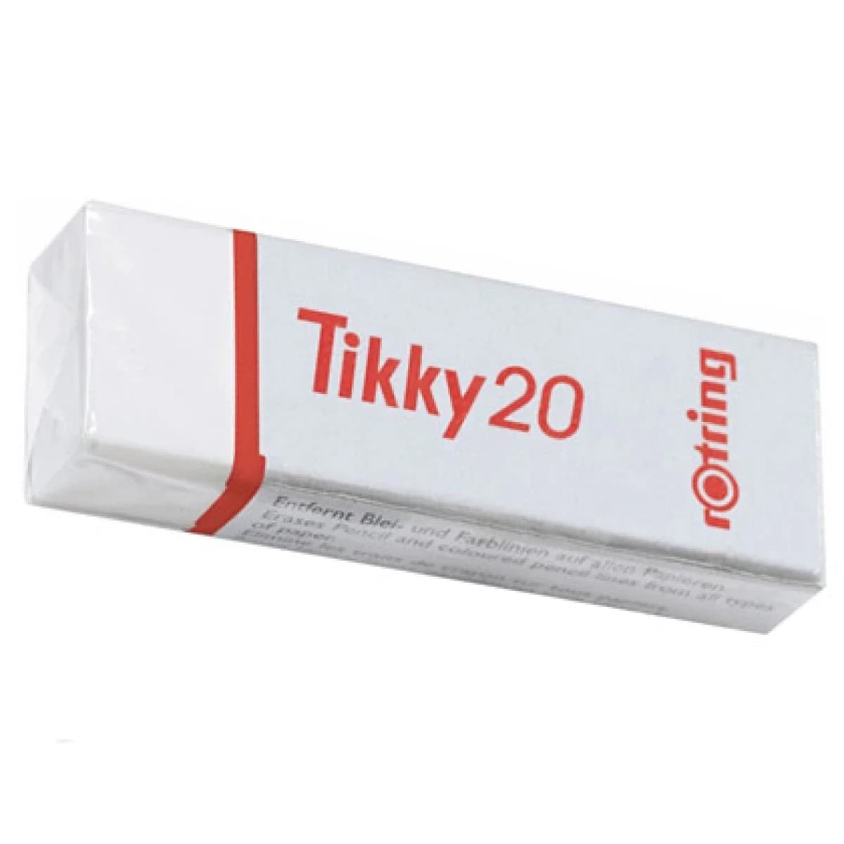 Rotring Borracha Branco Tikky 20