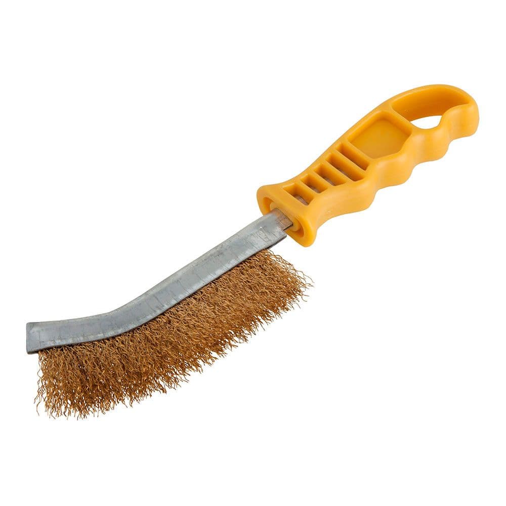 ESCOVA METÁLICA DE MÃO, AÇO, CABO DE PLÁSTICO 2716000 WOLFCRAFT