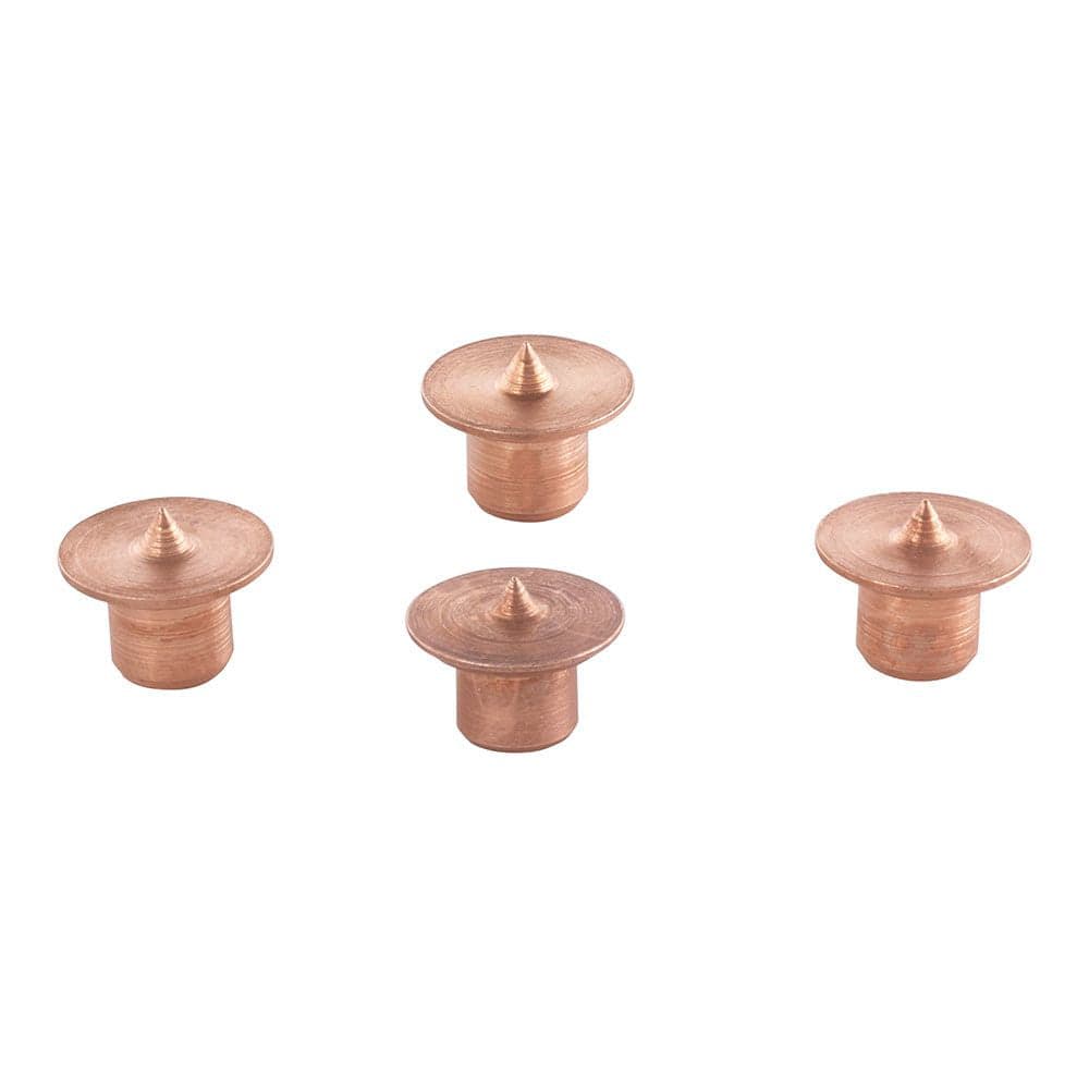 Wolfcraft Marcadores de Buchas 2911000 6 mm, Preto, Conjunto de 4