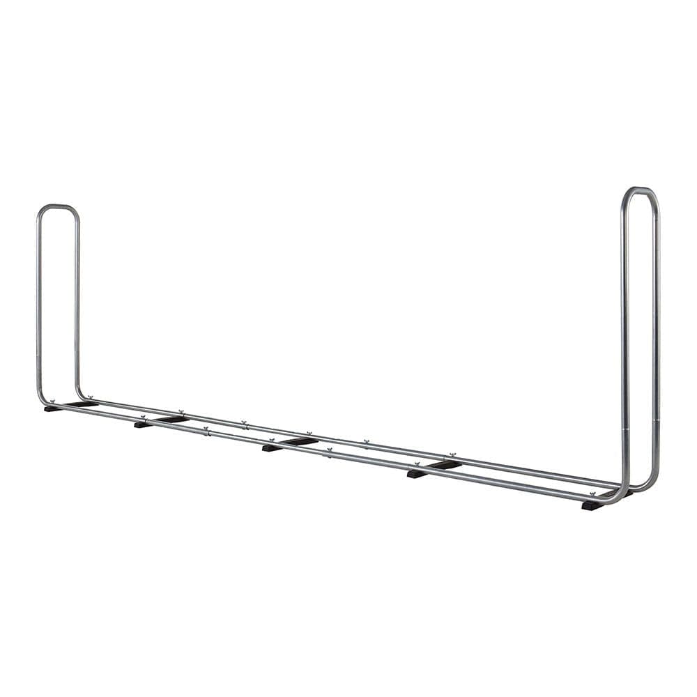 Wolfcraft Suporte Modular XXL para Lenha 5125000 Extensível Metal Prateado/Preto