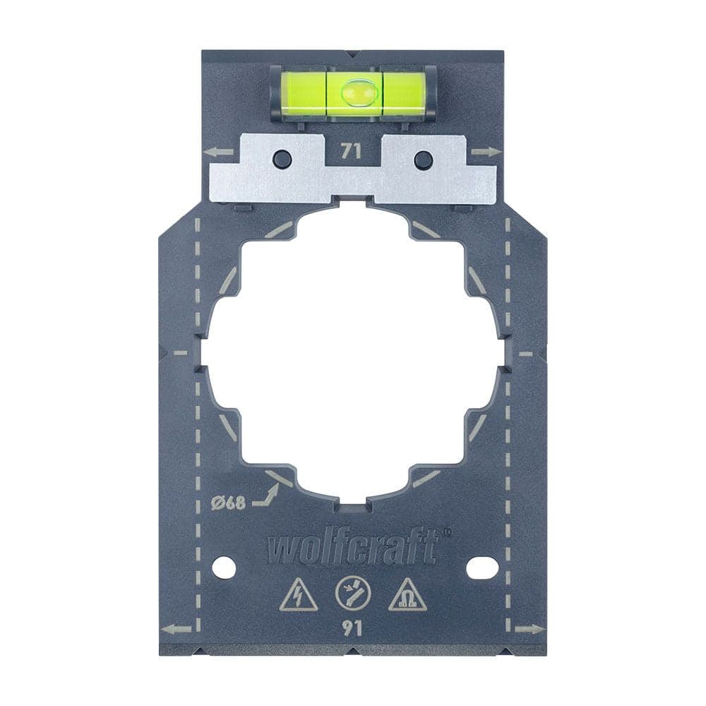 Wolfcraft Gabarito para Marcar e Alinhar 71 e 91mm 5975000