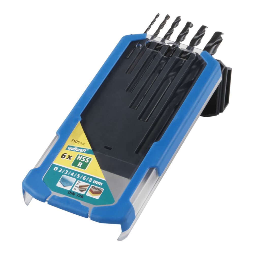 Wolfcraft Caso 6 Hss Broca Espiral 7105000