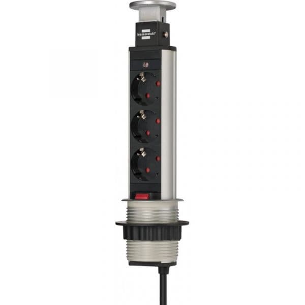 Brennenstuhl Brennenstuhl-base de Tomadas Múltiplas Retráctil para Mesas Tower Power - A1945551501396200003