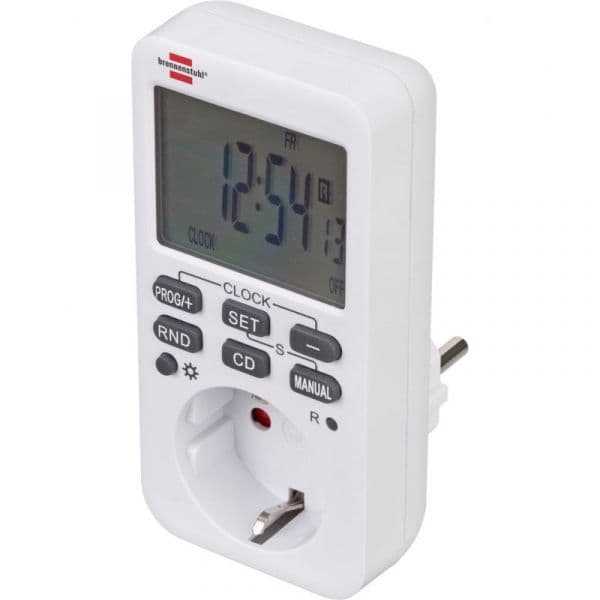 Brennenstuhl Comfort-Line Temporizador Digital Semanal