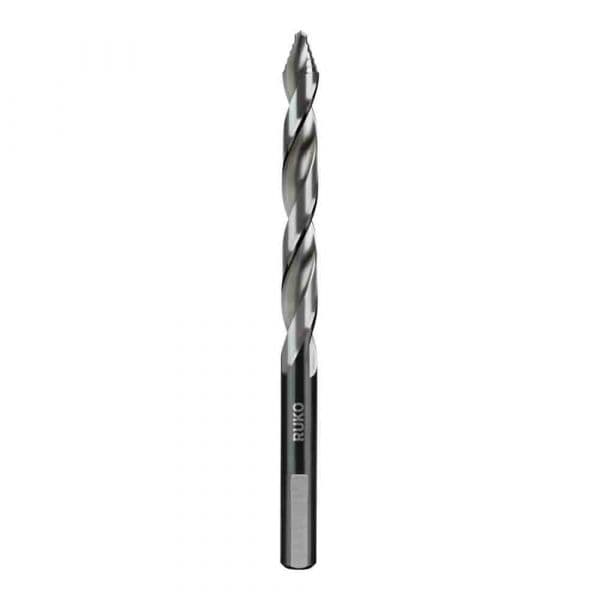 Ruko Broca Flowstep Hss 10.2 Mm Twist Drill Bit Prateado