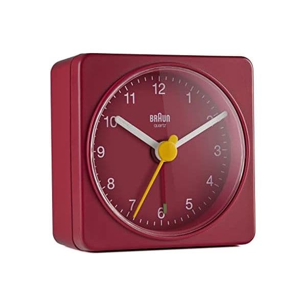 Braun Despertador BC 02 R Quartzo Vermelho