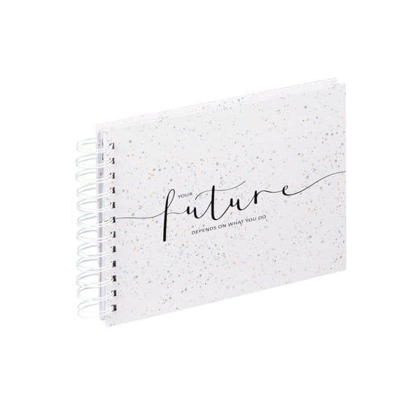 Hama Album Foto Letterings Future 24x17 50 White Pages Spiral