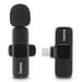Hama Microfone de Lapela Wireless USB-C Omnidirecional Preto