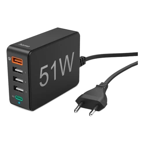 Hama HAM86415 Carregador 51W Preto