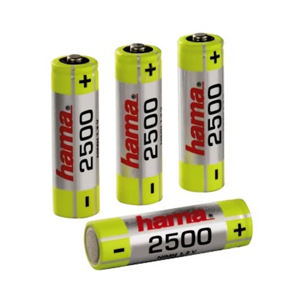 Hama Pilhas Recarregáveis Pack 4 Mignon AA NIMH 2500MAH