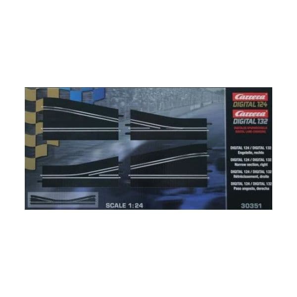 Carrera Digital 132 - Narrow Section, right - 30351