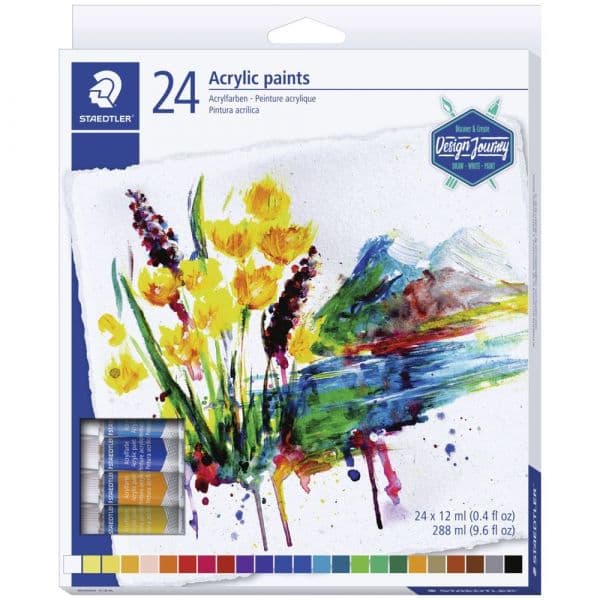 Staedtler Aguarelas em Tubo c/24 Unidades - ST8500C24