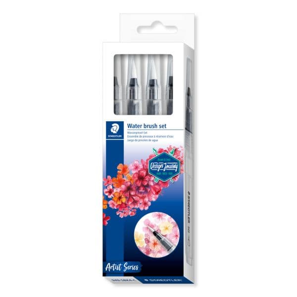Staedtler Pincel com Depósito de Água 949 Pack 4