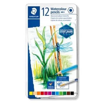 Staedtler Lápis de Cor Aguarela 12 Cores - 02820224