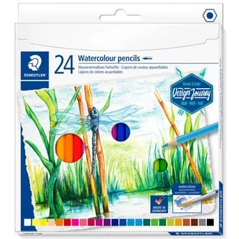 Staedtler Lápis de Cor Design Journey Aguarelavel 24 un. - ST14610CM24