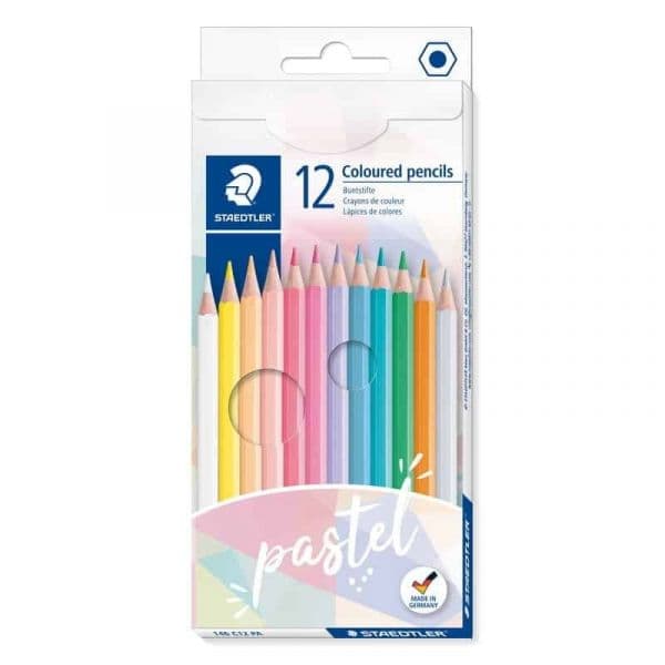 Staedtler Lápis de cor Pastel 12 un.